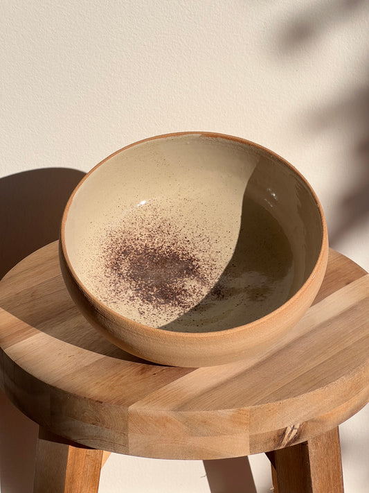 PLAY 001 white scatterplot bowl